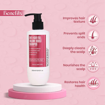 WINYFRED KOREAN FORMULATION Anti Hair Fall Volume Boost Shampoo