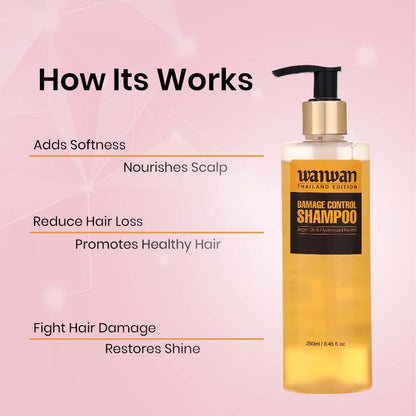 Wanwan Thailand Edition Damage Control Shampoo