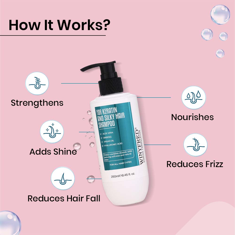 WINYFRED KOREAN FORMULATION Scalp Clear Anti-Dandruff Shampoo