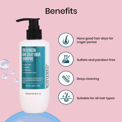 WINYFRED KOREAN FORMULATION Scalp Clear Anti-Dandruff Shampoo