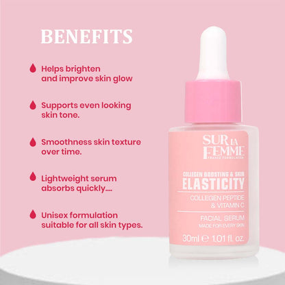 SUR LA FEMME Collagen & Vitamin C face Serum for Glowing Skin